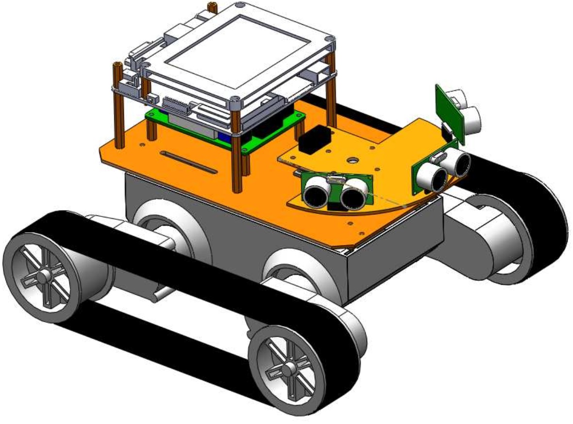 Autonomous robot CAD design